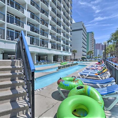 Airy Oceanfront Myrtle Beach Condo With Balcony Exterior photo