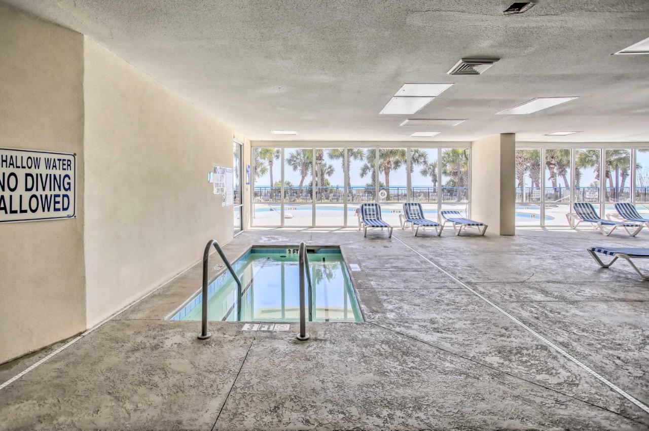 Airy Oceanfront Myrtle Beach Condo With Balcony Exterior photo