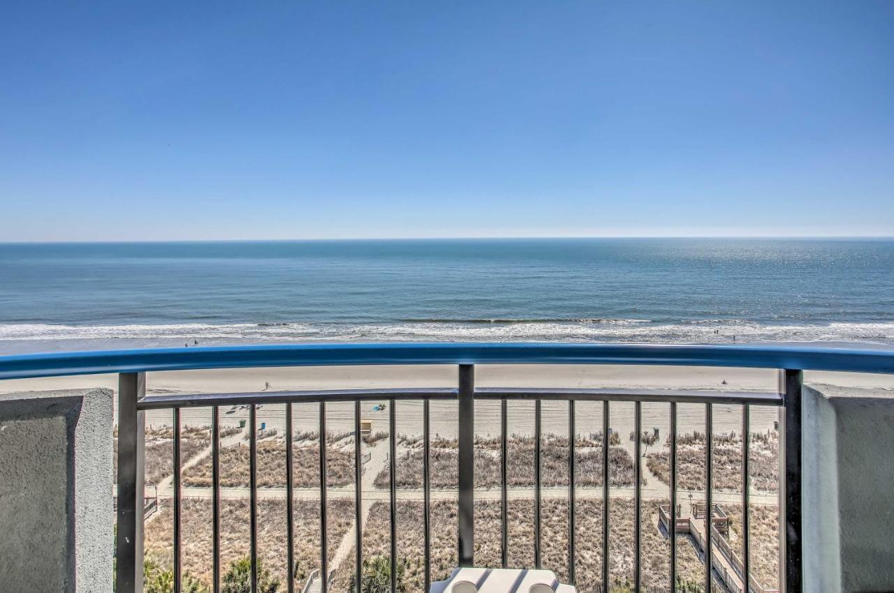 Airy Oceanfront Myrtle Beach Condo With Balcony Exterior photo