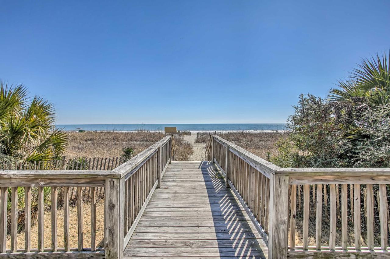 Airy Oceanfront Myrtle Beach Condo With Balcony Exterior photo