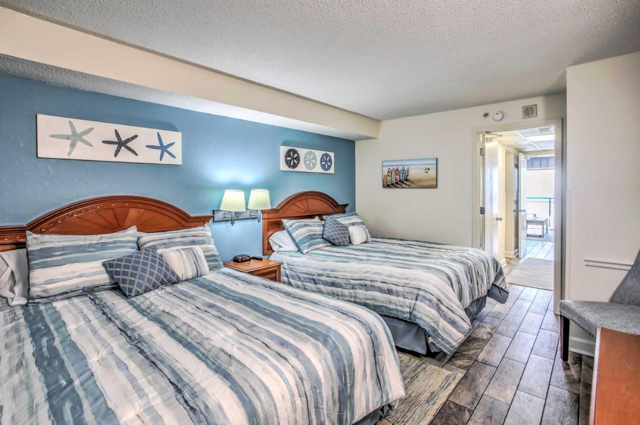 Airy Oceanfront Myrtle Beach Condo With Balcony Exterior photo